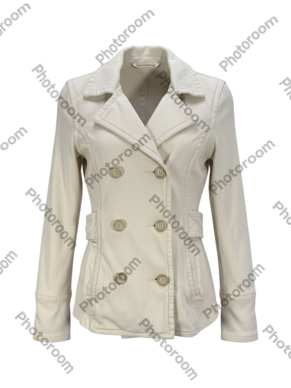 James Perse Fitted White Blazer Size 2